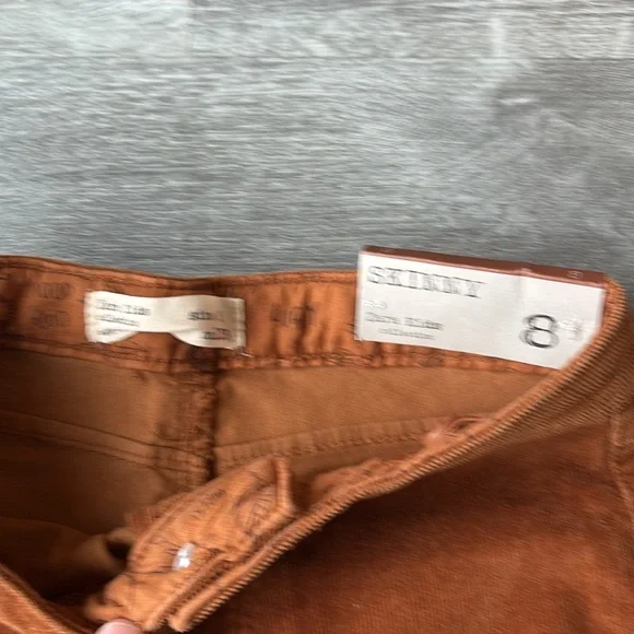 Zara Burnt Orange Skinny Pants - Picture 2 of 3